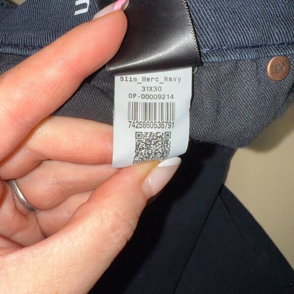 Mott & Bow Slim Mercer Jean - Navy 31/30 - Picture 10 of 11